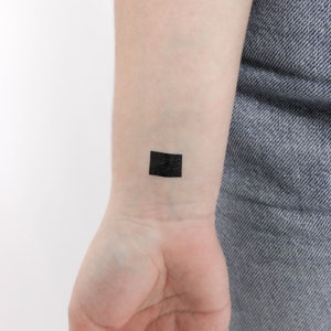 Colorado Karte temporäres Tattoo (3er Set)