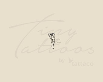 Tiny Angel Temporary Tattoo (Set of 3)