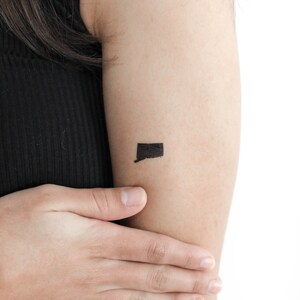 Landkarte Landkarte temporäres Tattoo (3er Set)