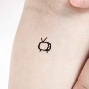 Tatouage temporaire pour téléviseur (Lot de 3)