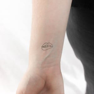 Tatuaggio Temporaneo Bocca (Set di 3)