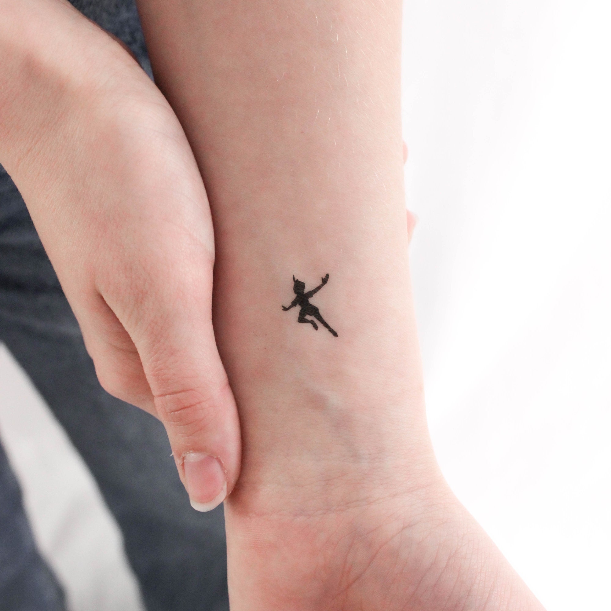Peter Pan Silhouette Tattoo