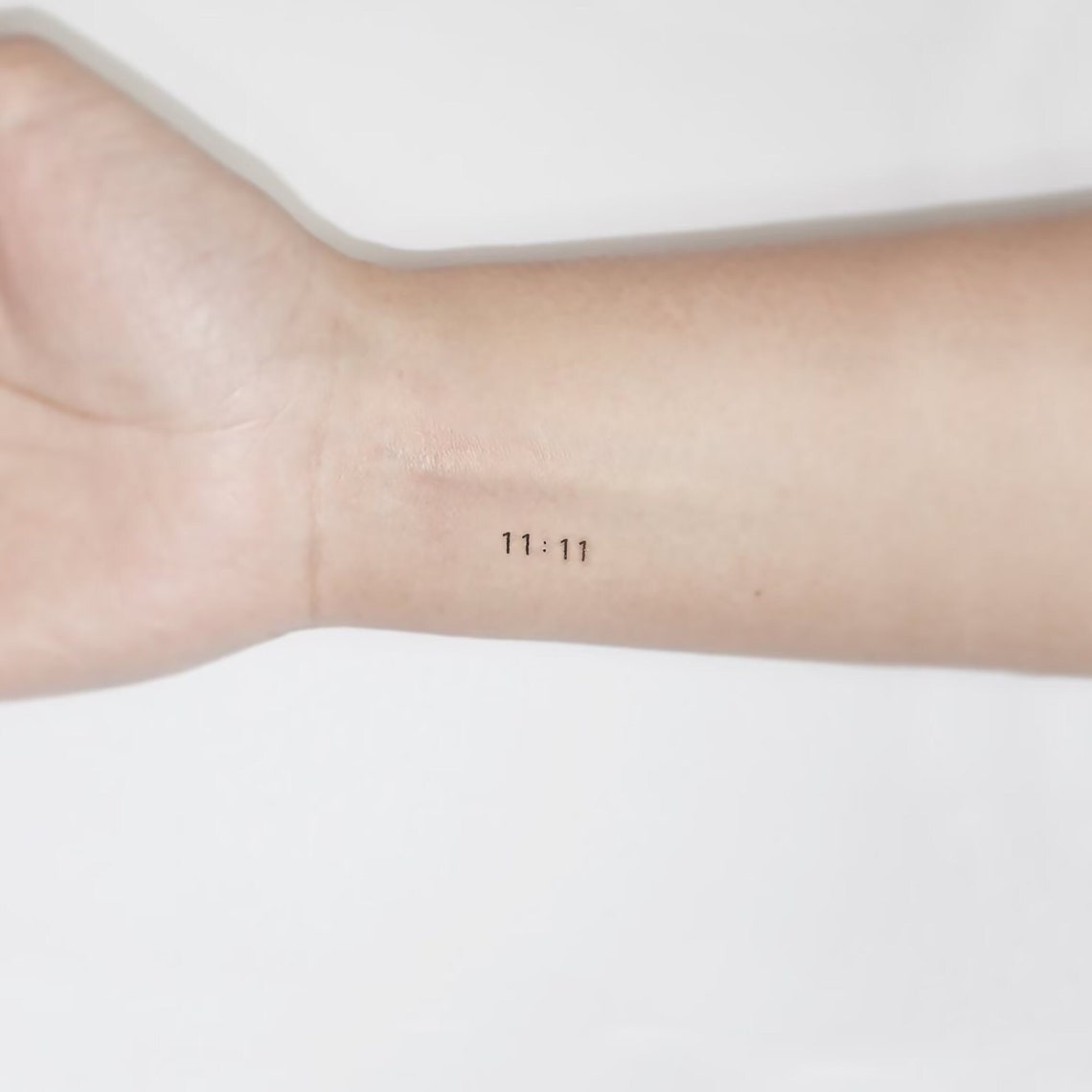 11:11 Angel Number Temporary Tattoo (set of 3) - Etsy