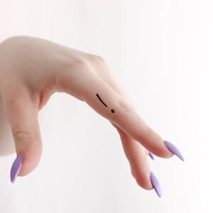 Exclamation Mark Temporary Tattoo (Set of 3)