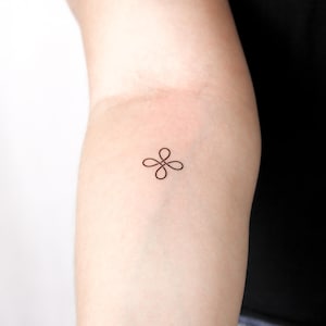 Good Luck Celtic Symbol Temporary Tattoo (Set of 3)