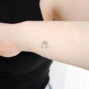 Tiny Claddagh Temporary Tattoo (Set of 3)