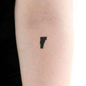 Vermont temporäres Tattoo (3er Set)