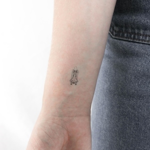 Piccolo tatuaggio temporaneo dello Space Shuttle (set di 3)