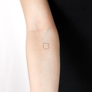Barcelona Crest Temporary Tattoo (Set of 3)