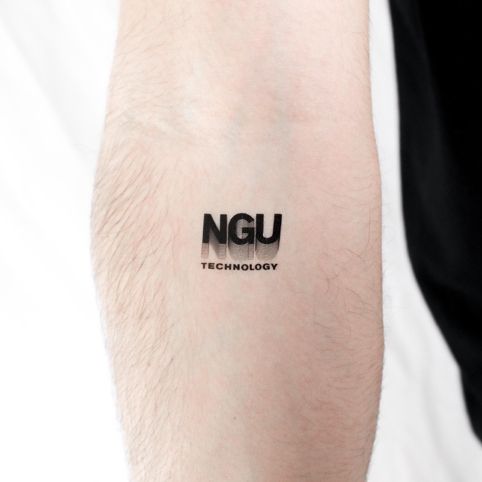 Bitcoin NGU Technology Temporary Tattoo (set of 3) - Etsy