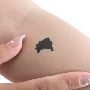 Brasilien Karte temporäres Tattoo (3er Set)