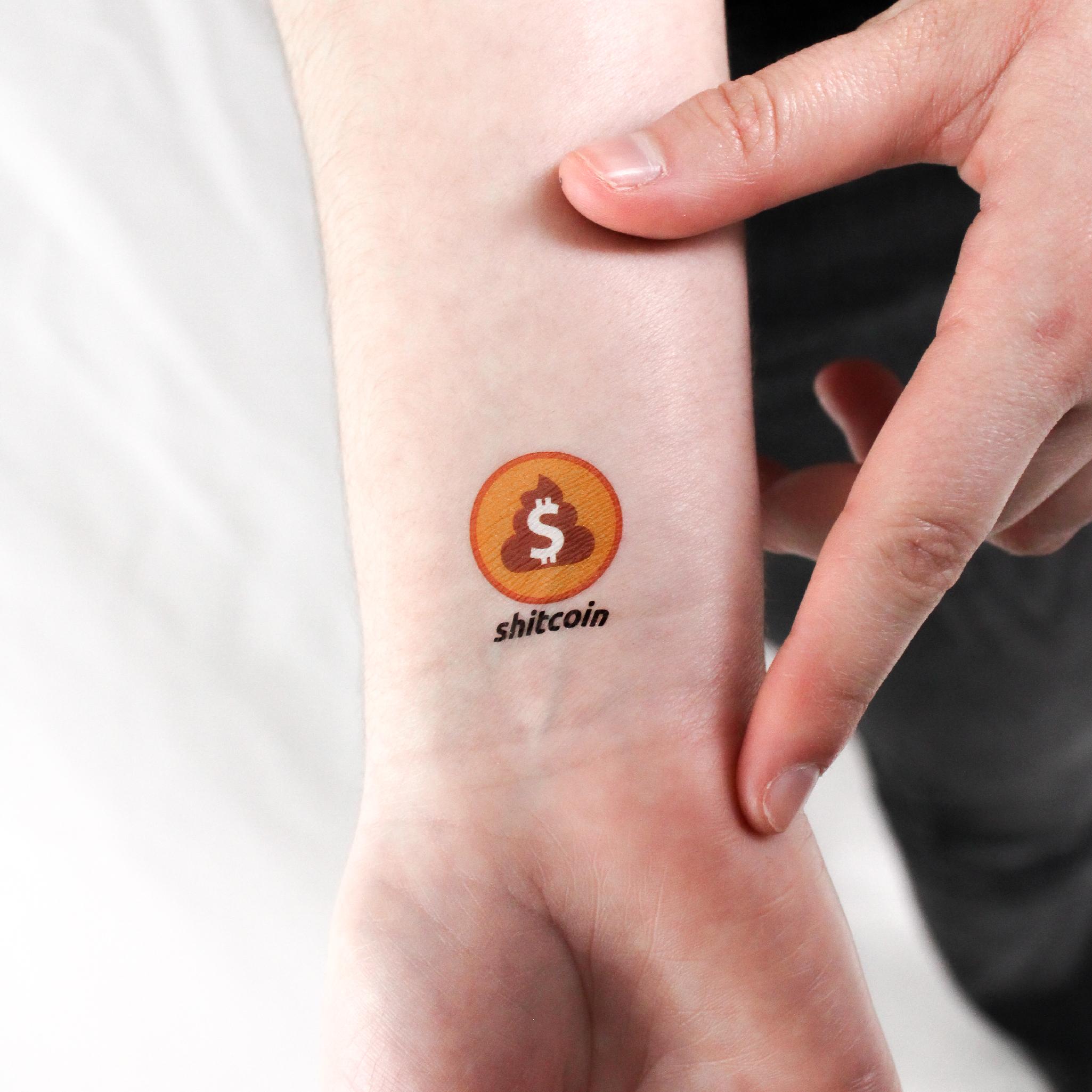 Bitcoin tattoo - Etsy 日本