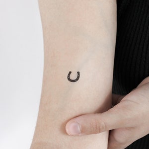 Tatuaggio temporaneo a ferro di cavallo (set di 3)