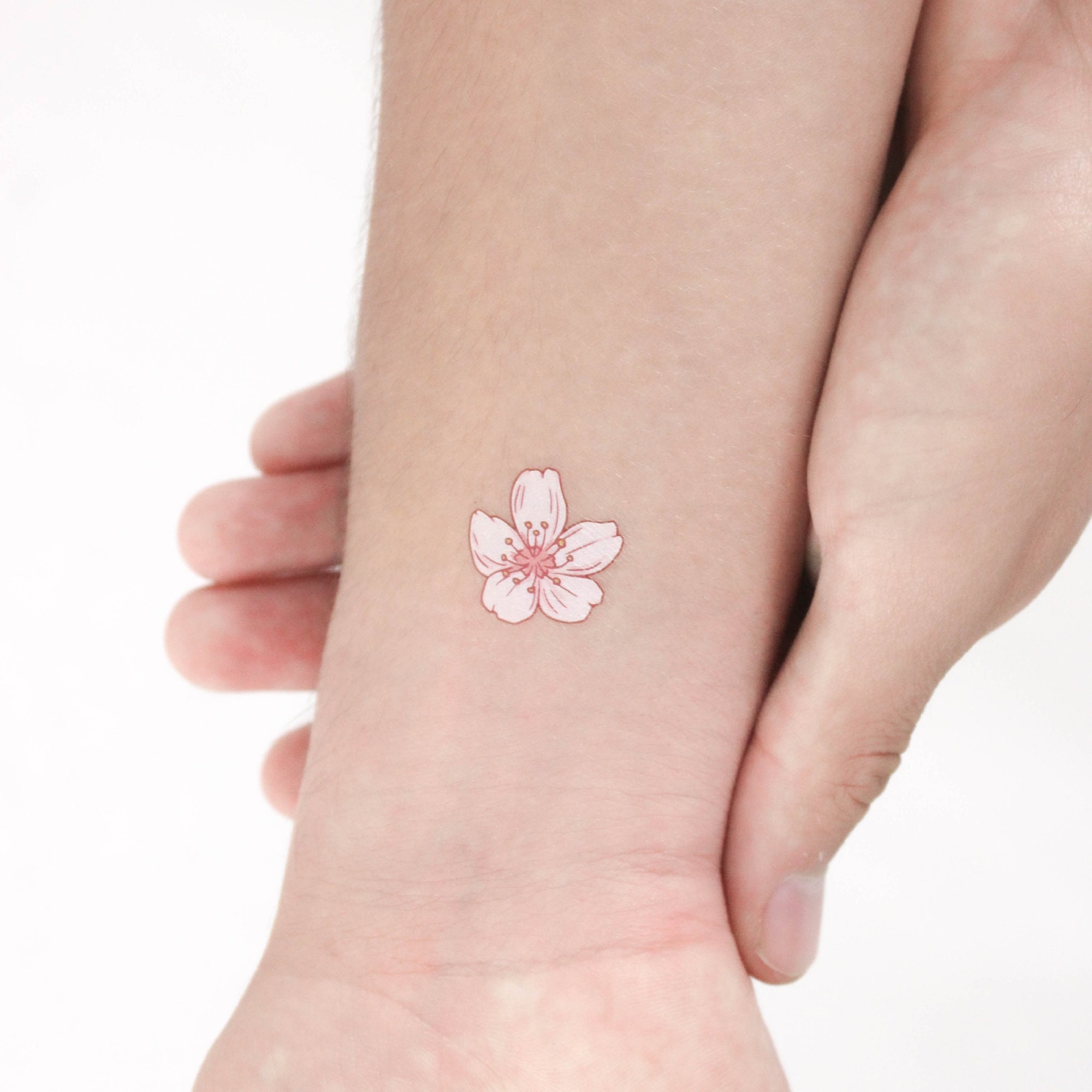 Mini Cherry Blossom Tattoo Ideas