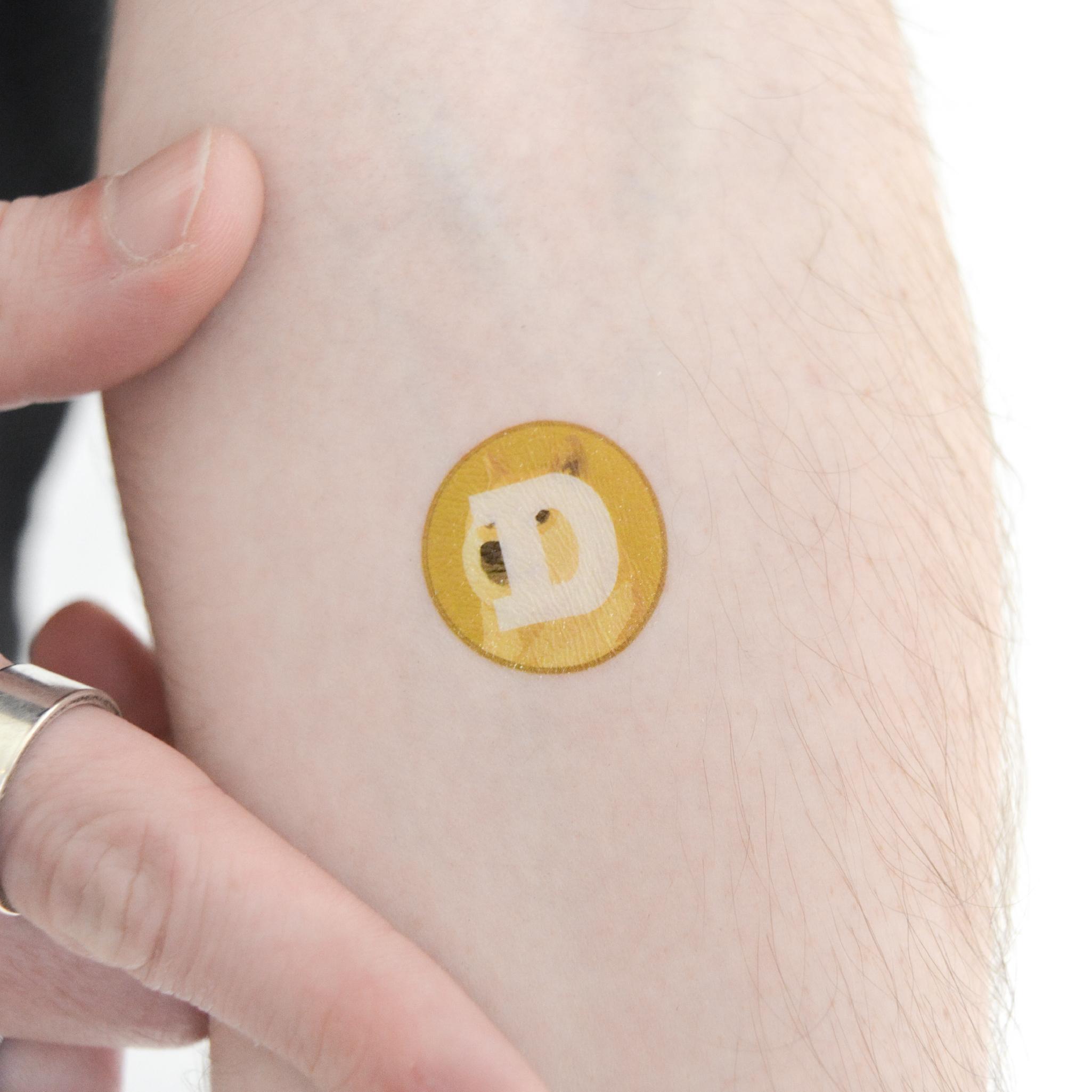 Bitcoin tattoo - Etsy 日本