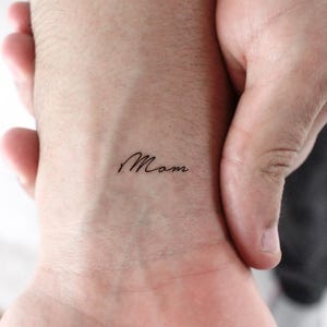 Mama temporäres Tattoo (3er Set)