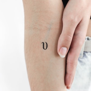Tatuaje Temporal Upsilon (Conjunto de 3)