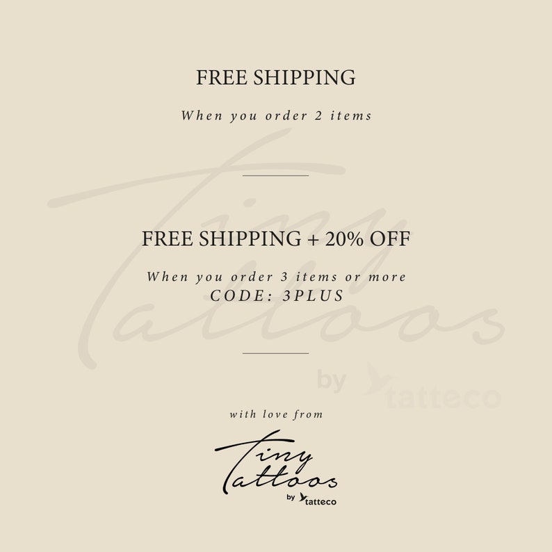 Tiny Treble Clef Temporary Tattoo (Set of 3) image 4