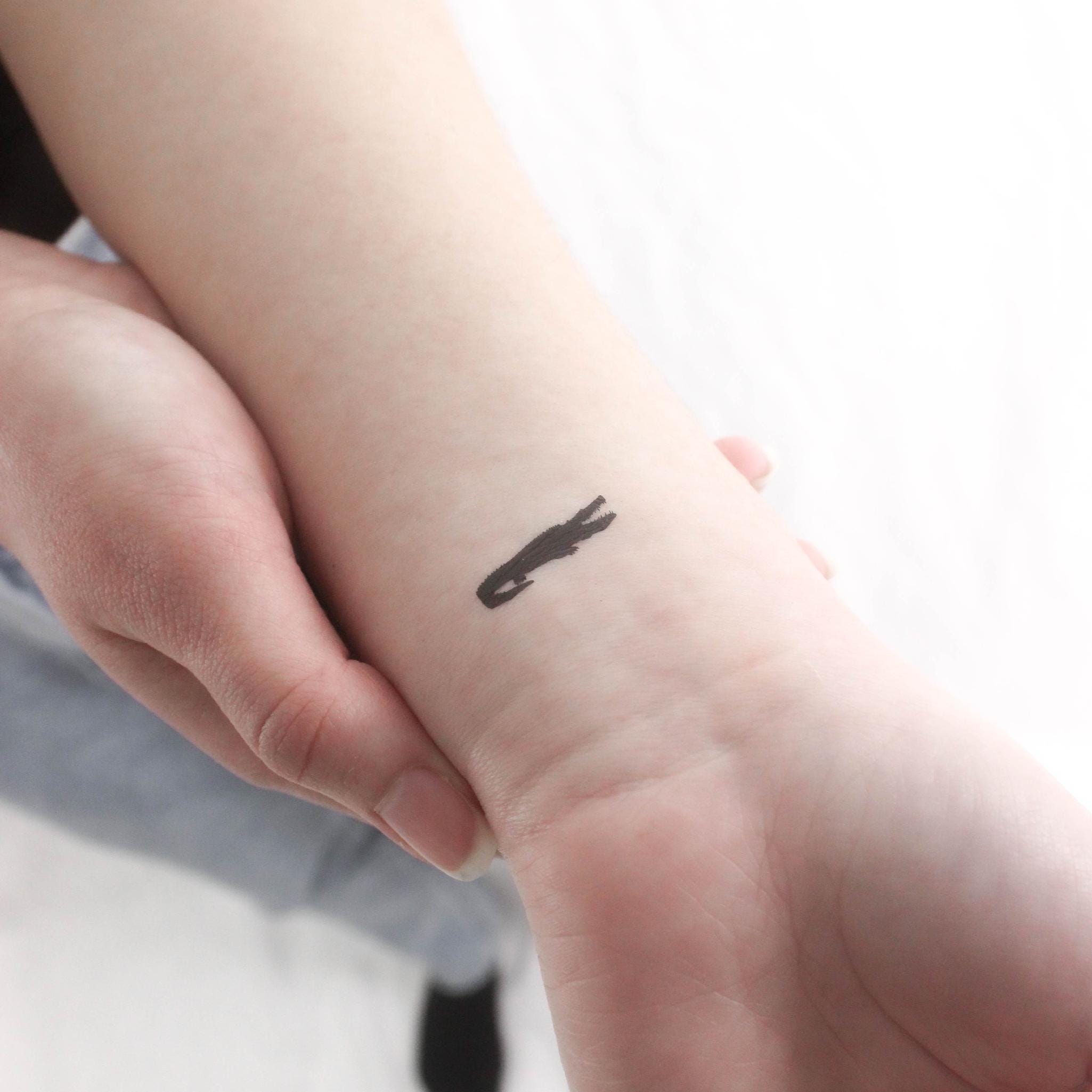 Traditional-Style Crocodile Tattoo | Stable Diffusion Online, image size:2050x2050