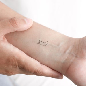 Tiny Rain Boot Temporary Tattoo (Set of 3)