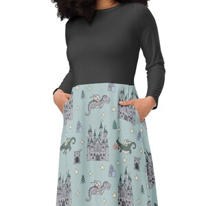 Castles and Dragons Dress, Dungeons and Dragons Dress