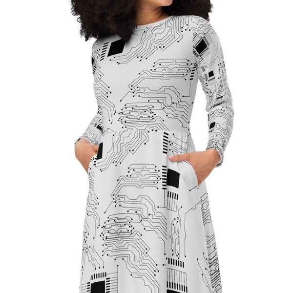 Computer Nerd Dress, Engineering Dress, Computer Science Teacher Outfit, IT Dress, Teacher Gift, Programmer Gift, IT department Gift