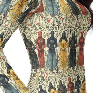 Vestido de Cavaleira com Bolsos, Vestido para Feira, Traje de Feira Renascentista, Vestido Medieval, Vestido de Poder Feminino, Vestido de Masmorras, Cosplay