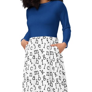 Vestido para Profesores, Tema del Alfabeto