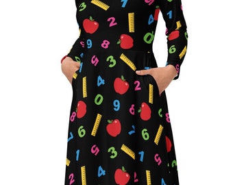 Teacher Halloween, Teacher B Doll, School Supplies Dress, Teacher Cosplay, Halloween Teacher, Teacher Costume, My Job is Teach