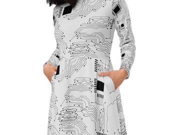 Computer Nerd Dress, Engineering Dress, Computer Science Teacher Outfit, IT Dress, Teacher Gift, Programmer Gift, IT department Gift