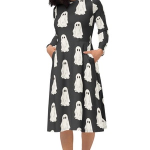 Ghost Halloween Dress, Witchy Dress, Hocus Focus