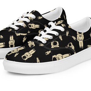 Space Themed Sneakers, Astronaut Shoes