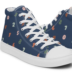 Scarpe da ginnastica per la matematica, scarpe da insegnante di matematica