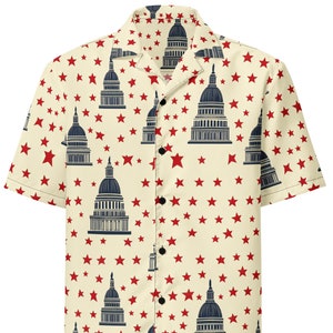 Washington DC Hauptstadt Hawaiihemd, US Hauptstadt Shirt, Sozialkunde Shirt, Präsidentschaftswahl Shirt, Verfassung Shirt