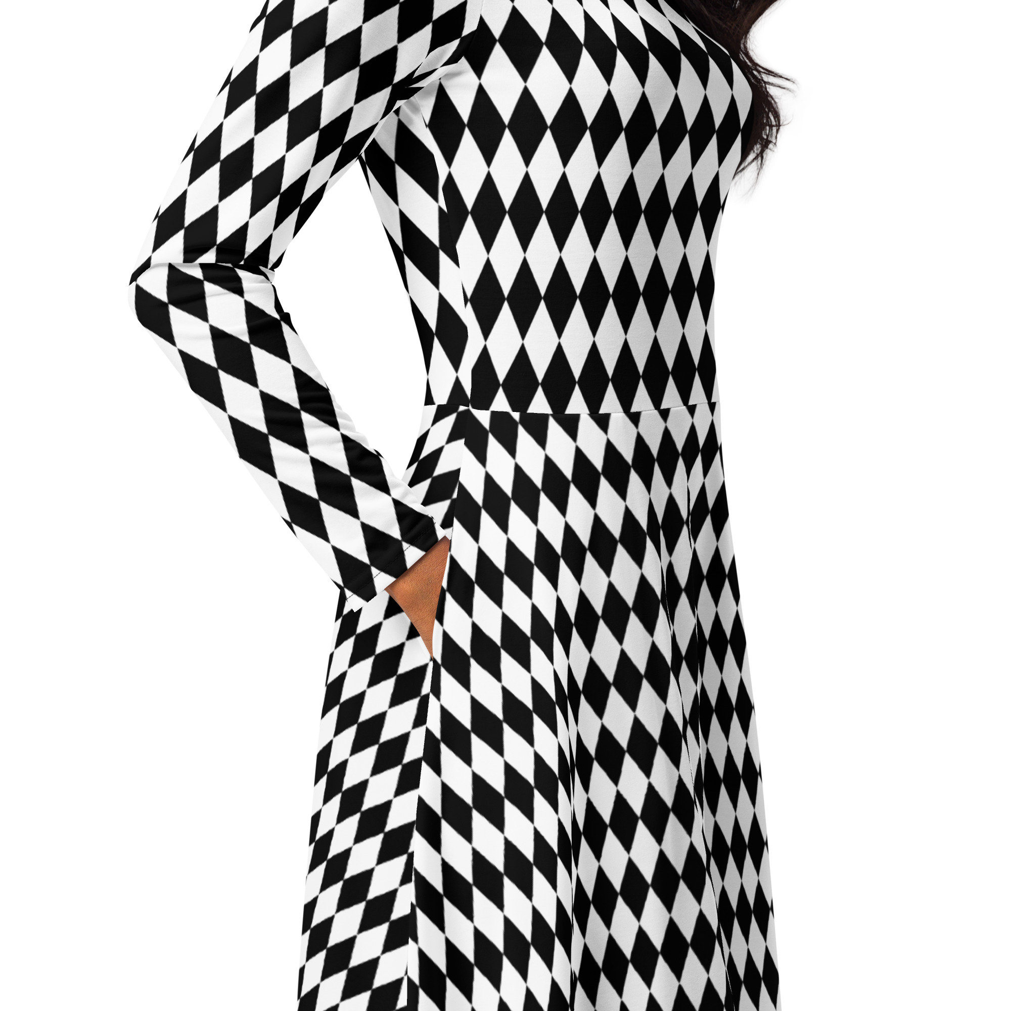 monki black mini dress Kids Terrifier 2 Art the Clown Outfits Black And White Jumpsuit Cospla –  Coshduk main image 0