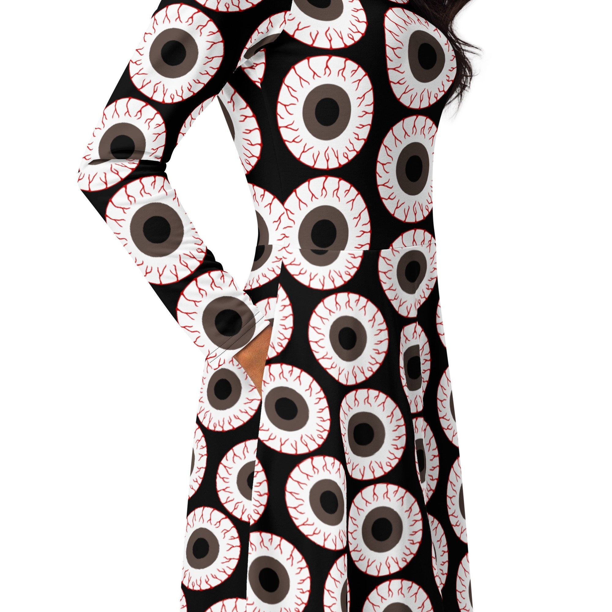 eye dress Beatrix Painted Evil Eye, Ultramarine / S main image 0