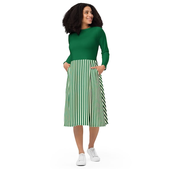 Green Festive Dress, Saint Patricks Day Dress, Classroom Party, Fun Teacher Dress, St Patricks Teacher, Women's Saint Patricks Day Dress Green Festive Dress, Saint Patricks Day Dress, Classroom Party, Fun Teacher Dress, St Patricks Teacher, Women's Saint Patricks Day Dress