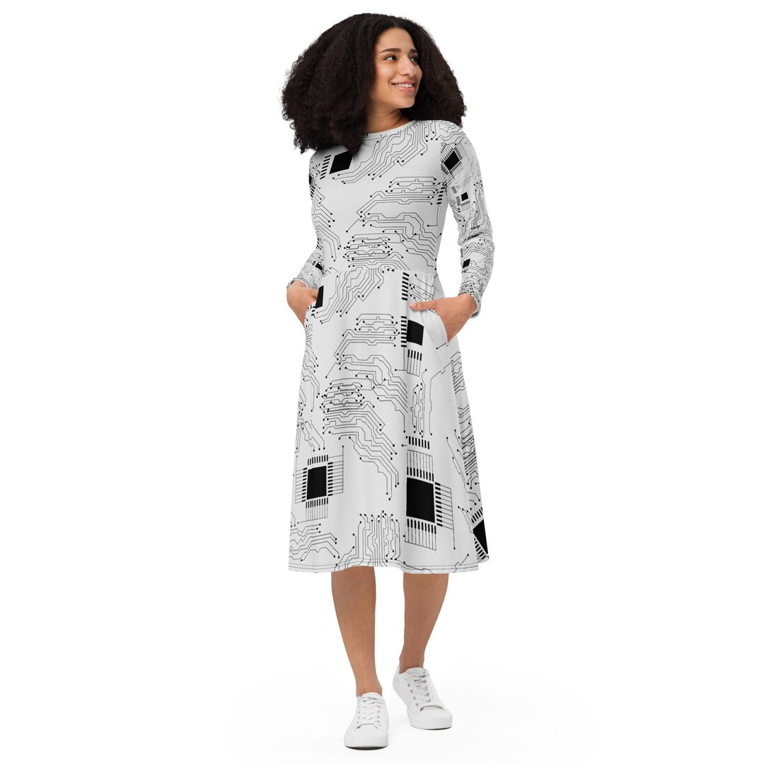 Computer Nerd Dress, Engineering Dress, Computer Science Teacher Outfit ...