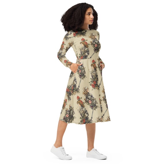 Lady Knight Dress, Girl Power Dress