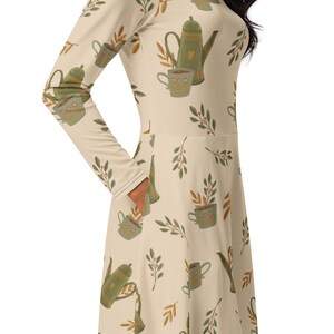 Tea Lover Dress, Coffee Lover Dress