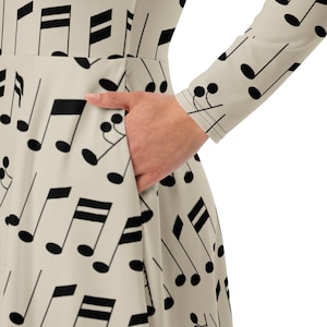 Music Teacher Dress, Field Trip Teacher, Magic Teacher, Choral Director Clothes, Choral Director Dress, Music Themed Dress, Music Dress