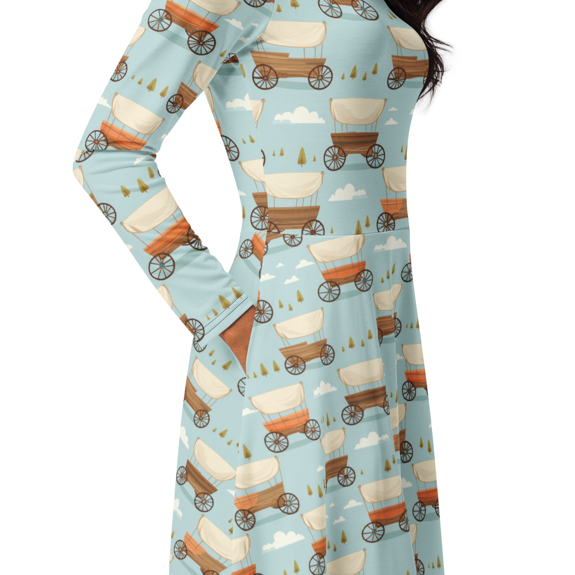 Pioneer Dress, the Oregon Trail, Covered Wagon Dress, Pioneer Day, Pioneer  Activities, Pioneer Unit Study Dress, Utah Pioneers, - Etsy