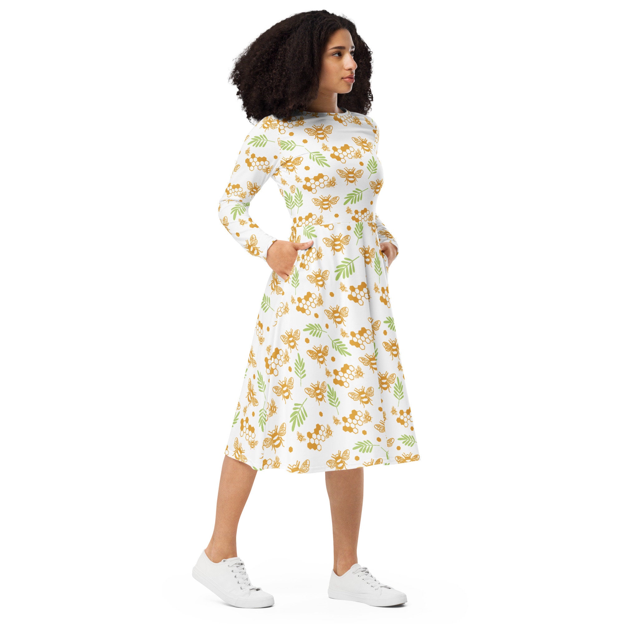 Honey Bee Dress, Beehive Dress, Bee Biology, Life Cycle