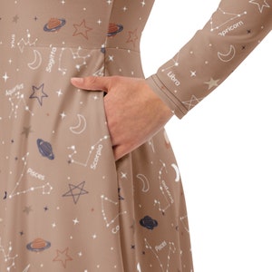 Space Themed Teacher Dress, Celestial Dress, Stars and Moon Dress, Fun Teacher Clothes, Fun Teacher Dress, Teacher Clothes, Science Teacher
