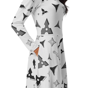 Martial Arts Dress, Ninja Dress, Ninja Weapons, Karate Mom, Martial Arts Gifts, Jiu Jitsu Dress