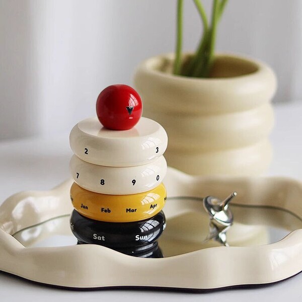 Ceramic Calendar Etsy