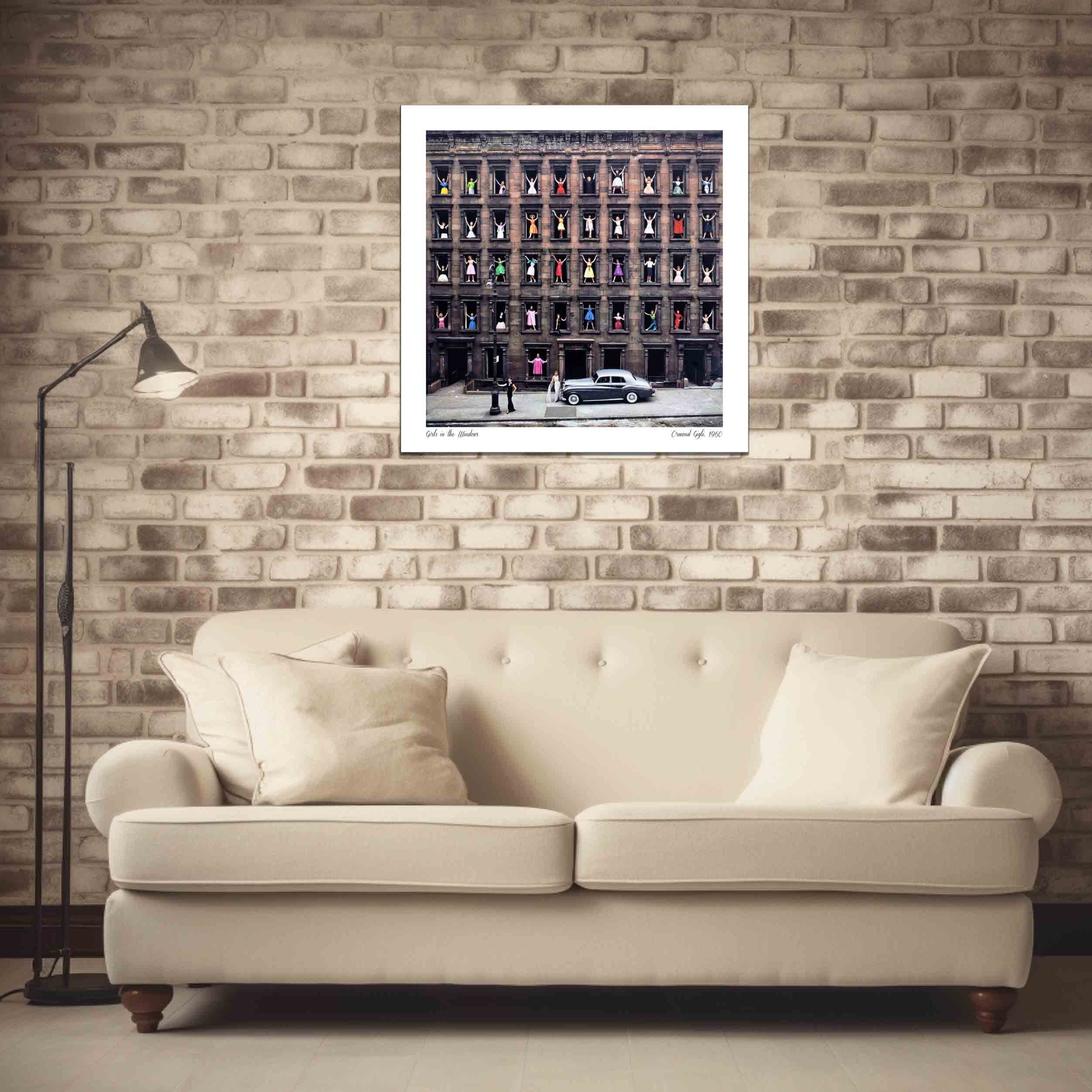 Ormond gigli girls in the windows print canvas gigli girl in window