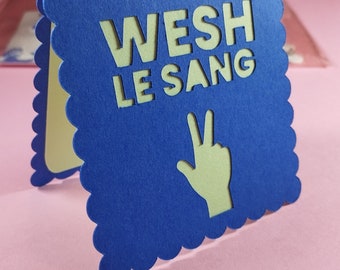 Carte "Wesh le sang"