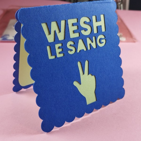 Carte "Wesh le sang"