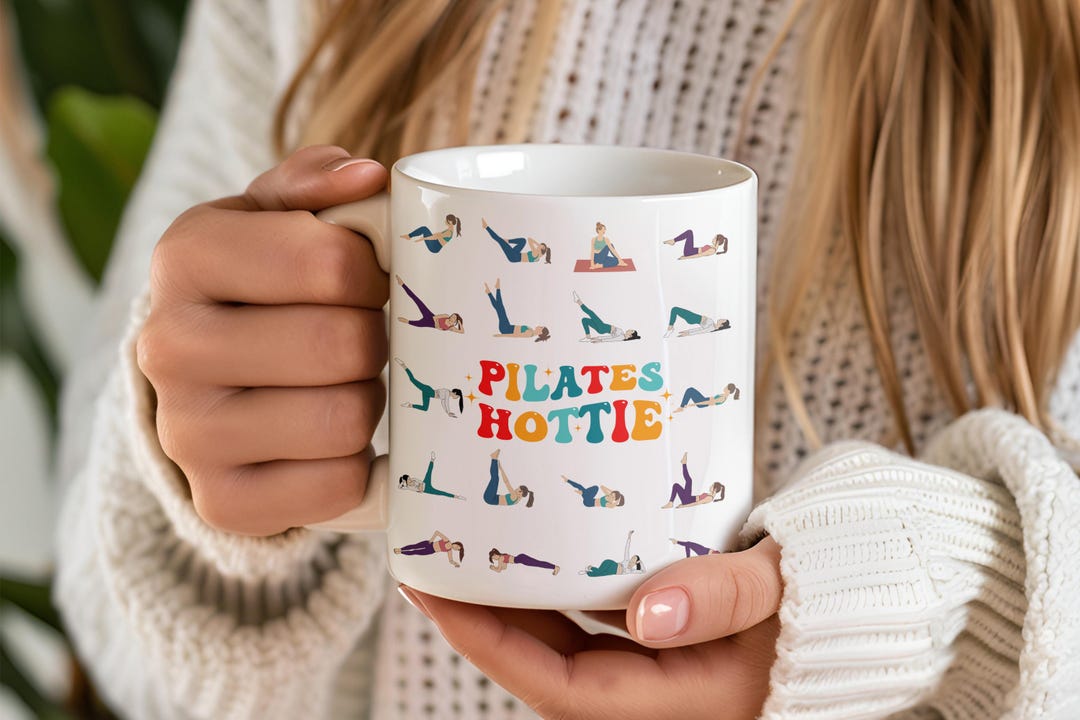Pilates Mug, Pilates Teacher Gift Idea, Gift for Pilates Hottie